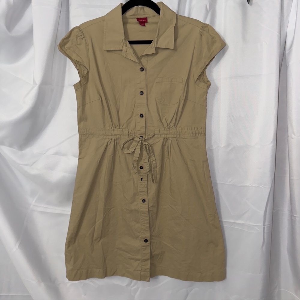 Merona Beige Midi Dress